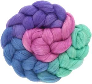 Monet: Monet Gradient - Fine Merino and Silk Sliver