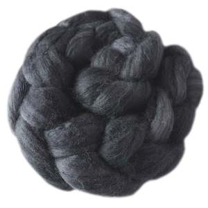 Soot - Merino and Silk Sliver