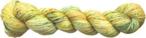Yellow Green: Summer Haze - Silk-Merino 15-85 4 ply