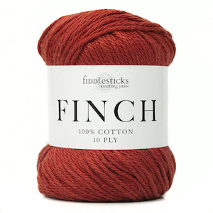 10 Ply Aran Worsted Fibrespace: Fiddlesticks Finch 10Ply 71g 100% Cotton Fibrespace
