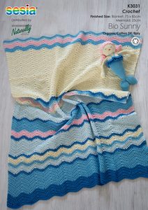 Blanket Patterns Fibrespace: K3031 DK Blanket and Mermaid Crochet Pattern Fast Shipping