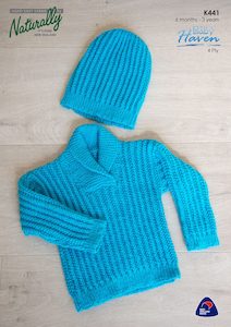 Baby Haven K441 Jumper and Hat Pattern