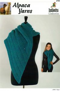 Accessories Fibrespace: Alpaca Yarns Indiecita Chainette Pattern 2706