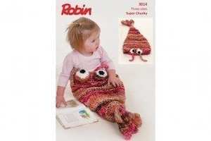 Accessories Fibrespace: Paintbox Super Chunky Fish Blanket Knitting Pattern - Fast Shipping