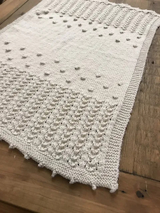 Heirloom Baby Blanket Knitting Pattern Fast Shipping