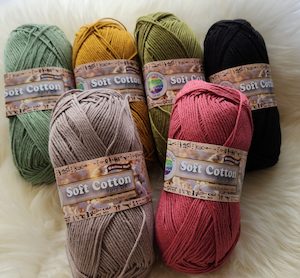 8 Ply DK Fibrespace: Soft Cotton DK 100% Egyptian Cotton Fibrespace