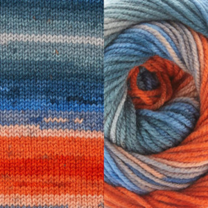 8 Ply DK Fibrespace: Fiddlesticks Superb 8 Prints 100g Anti Pilling Acrylic Fibrespace