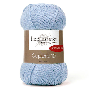 10 Ply Aran Worsted Fibrespace: Fiddlesticks Superb 10 100g Anti Pilling Acrylic Fibrespace