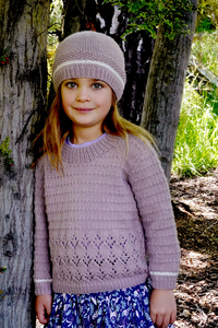 Brooke Sweater & Hat Pattern LF48