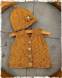 Ava & Archie Vest & Hat Pattern Fast Shipping