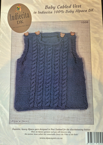 All Childrens DK/8Ply: Billie Vest pattern Fast Shiping