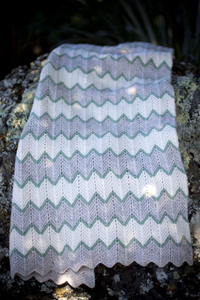 Blanket Patterns Fibrespace: Zig Zag Blanket Pattern Lisa F Design