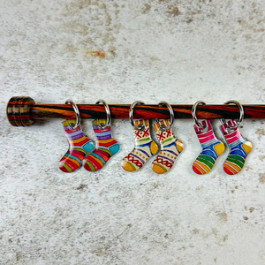 Emma Ball Sock Stitch Markers Fast Shipping