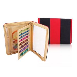 Products: KnitPro Zing Deluxe Interchangeable Circular Needles Set Fibrespace