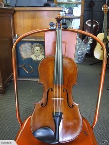 Antique old 4/4 French Stradivarius Violin, c. 1840-1880