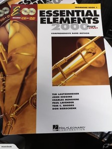 Products: Essential Elements 2000 for Band – Trombone Book 1 Plus CD and DVD