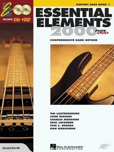 Essential Elements 2000, Book1 PlusCD and DVD: Electric Bass