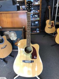 Products: Epiphone DR-200CENA Semi-Acoustic Guitar On Sale