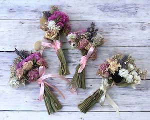 Custom: Dried flower posies