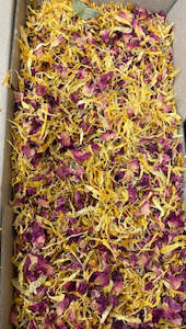 Wedding Confetti ~ Dried Rose & Calendula Petals