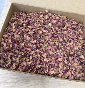 Wedding Confetti ~ Dried Rose Petals