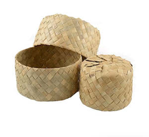 Natural Woven Basket