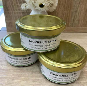 Custom: Magnesium Cream ~ organic & natural ingredients