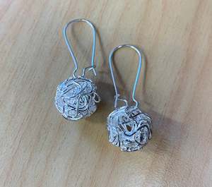 Clearance: Ball drop earrings