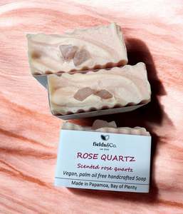 Soap: Rose Quartz Crystal Body Bar