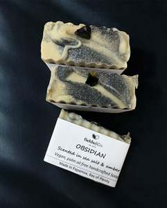 Soap: Obsidian Crystal Body Bar