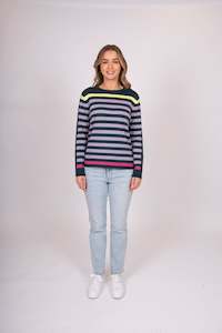 Bella: Bella - Stripe Pullover FB5435