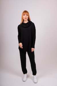 Bridge Lord: Bridge & Lord - Kylie Cowl Neck Curved Hem Pullover BL5653