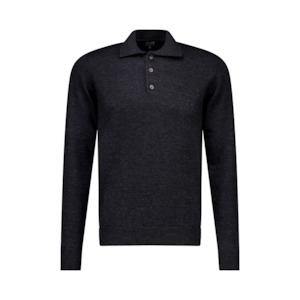 Fields Classics: Fields Classics - 3 Button Polo with Milano Collar and Placket FL816