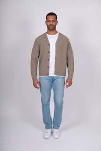 Bridge & Lord - Mens Ribbed Button Cardigan BL5546