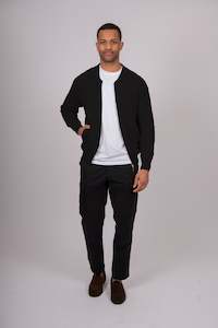 Bridge & Lord - Mens Zip Up Jacket Fisherman's Rib BL5526