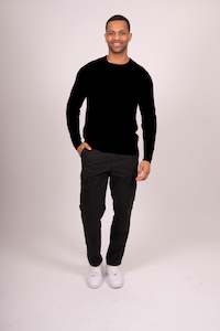 Bridge & Lord - Mens Waffle Sweater with Set in Sleeve BL5502