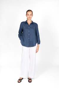 Bridge Lord Ss25: Bridge & Lord Linen Shirt - BL5265
