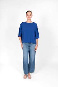 Bridge Lord Ss25: Bridge & Lord Oversized Top with Side Splits - BL5204