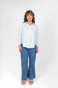 Bella Ss25: Bella Linen Shirt - FB5265