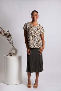 Outlet: Bridge & Lord - Printed Cotton Top BL4247