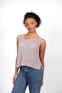 Outlet: Bridge & Lord - Button Back Sleeveless Top BL4229
