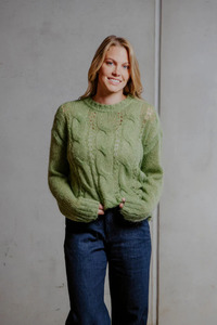 Bridge Lord Outlet: Bridge & Lord - Mohair Cable Pullover BL5622