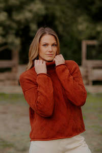 Fields Knitwear: Fields - Chevron Cable Pullover FK6014