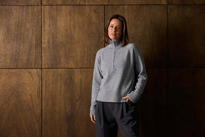 New Arrivals: Bridge & Lord - 1/2 Zip Raglan Pullover With Turn-Up Cuffs BL6632