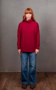 Bridge Lord 1: Bridge & Lord - Ball Stitch High Crew Pullover BL6613