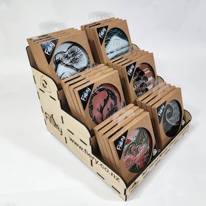 Counter Top Display Stand for 24x Coasters