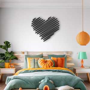 Wall Art: Squiggle Heart Wall Art