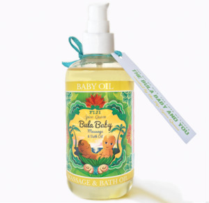 Body & Hair Oil: Bula Baby Massage & Bath Oil