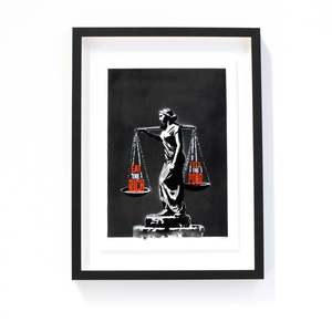 Prints 1: Component - The Liberation Equation - PRINT - Custom Framed