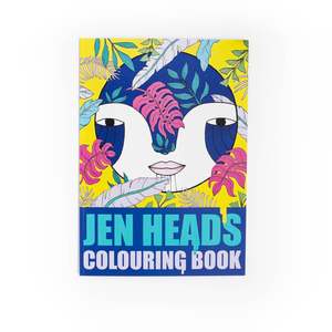 Jen Heads: Jen Heads Colouring Book
